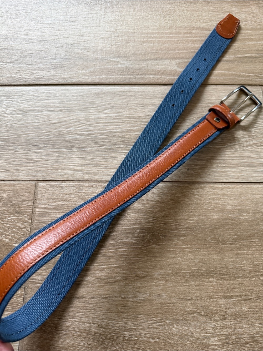 Vera Pelle Made in Italy Leather Belt 34